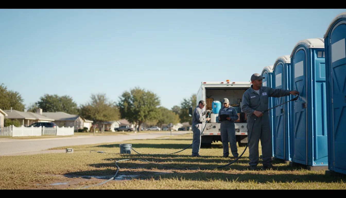Long-Term Portable Toilet Rental in Travelers Rest, SC near me